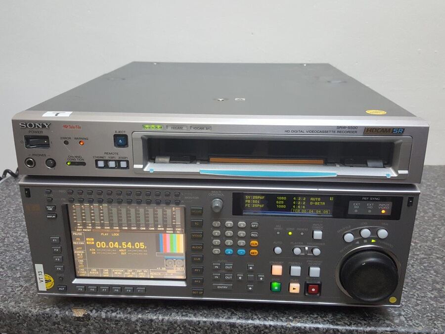 Sony SRW-5500 HDCAM SR digital videocassette recorder
