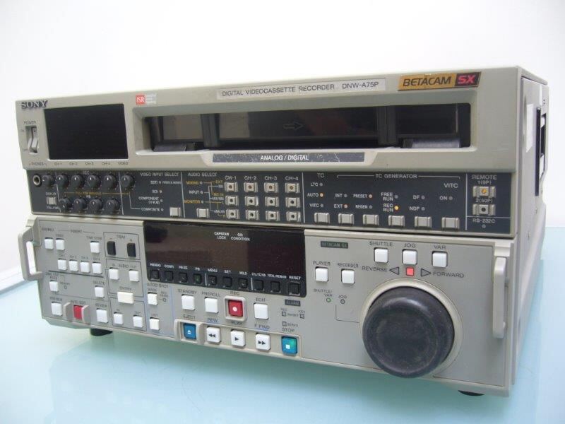 Sony DNW-A75P Betacam SX digital videocassette recorder