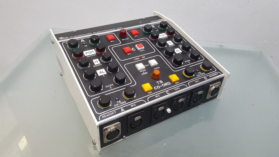Glensound talkback and comms unit with on-air light